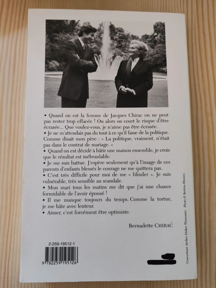 Bernadette Chirac 🌸 Conversation avec Patrick de Carolis - photo numéro 2