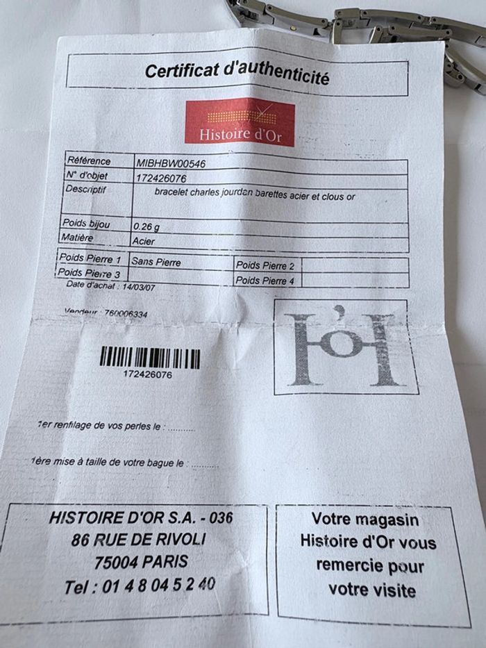 Bracelet femme Charles Jourdan - photo numéro 5