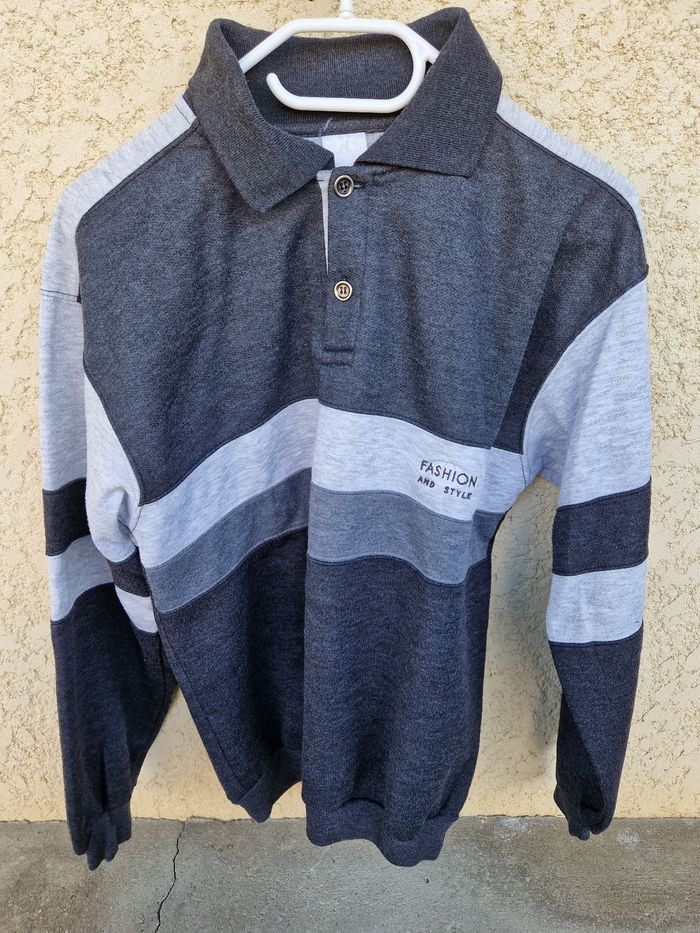 Pull polo homme
