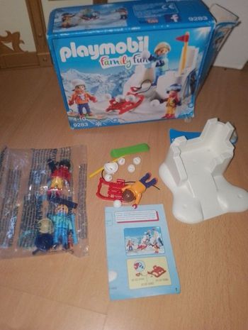 9283 garçon au ski Playmobil family fun