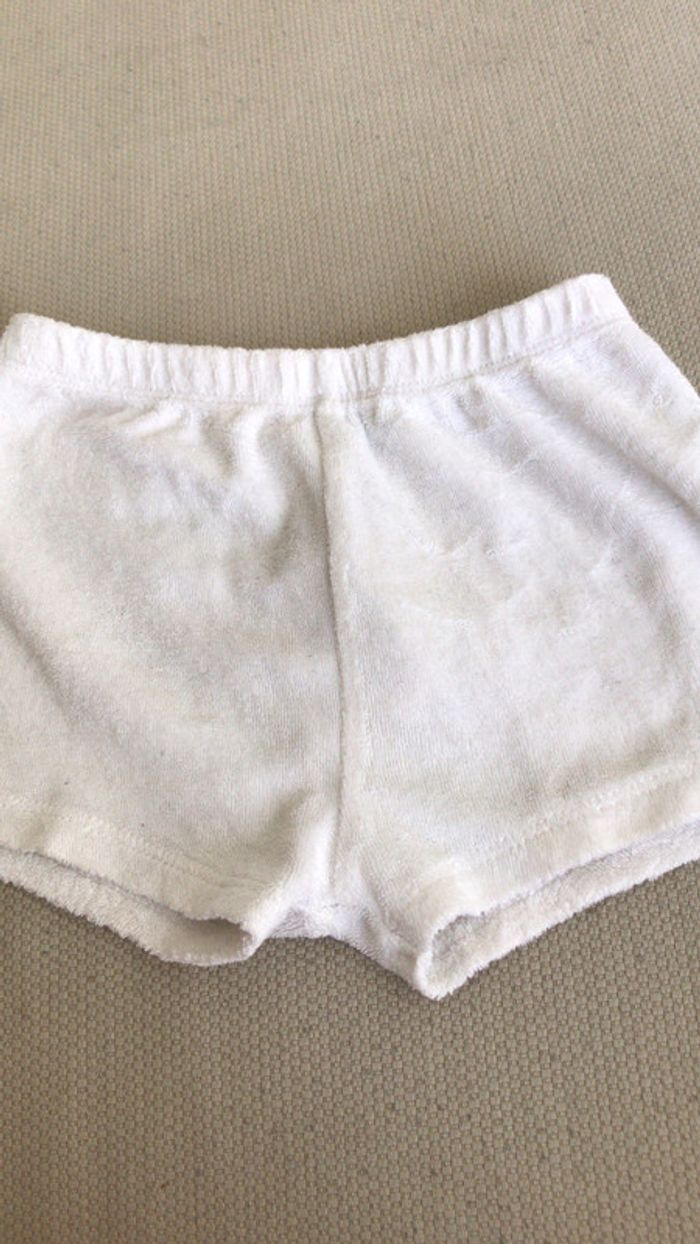 Short éponge verbaudet mixte 2 ans