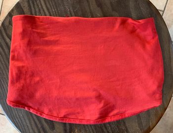 Bandeau rouge taille S stradivarius