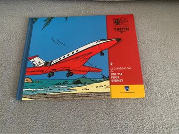Livre tintin le carreidas