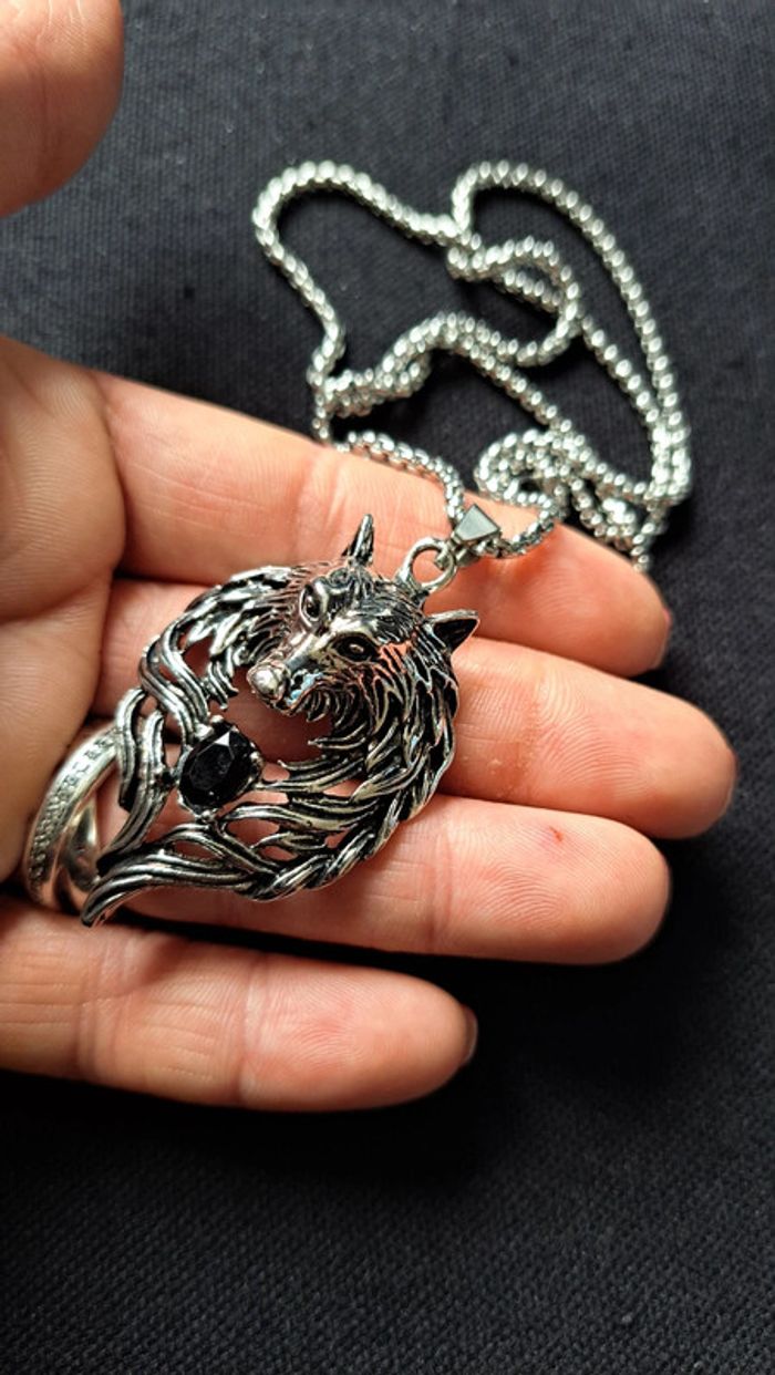 Pendentif loup - photo numéro 3