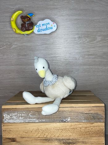 JAC62 doudou autruche JACADI