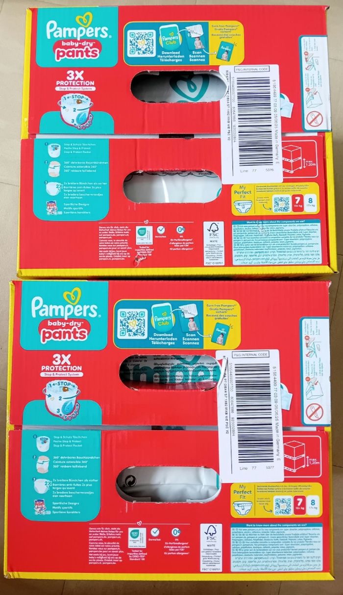 2 pampers baby dry pants T7. - photo numéro 2