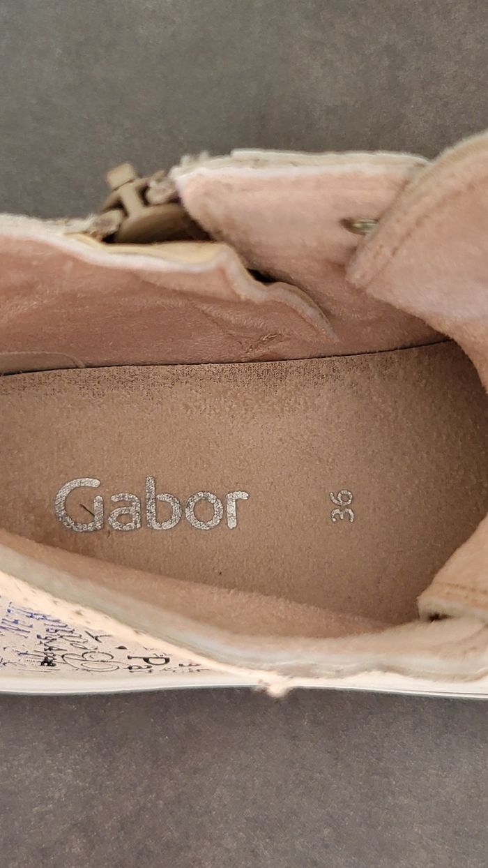 Gabor Sneakers Beige Multicolor - Unisex - Size : 36 🌈🌈 - photo numéro 9