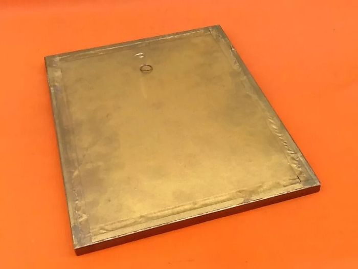 Ancienne gravure à suspendre façon sanguine " Le fumeur " l' homme à la pipe - photo numéro 5