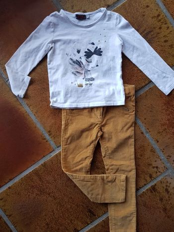 Ensemble 2 pièces fille catimini dpam 3ans