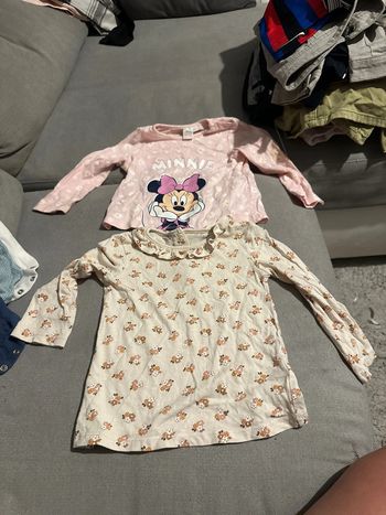 2 t shirt 86cm