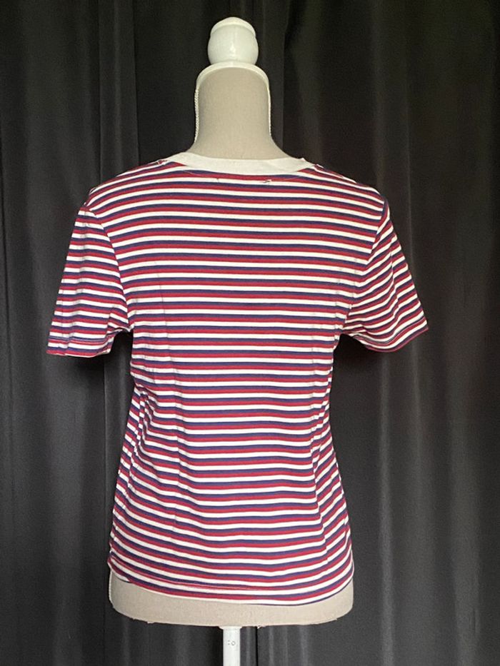 T-Shirt façon marinière Monoprix - photo numéro 4