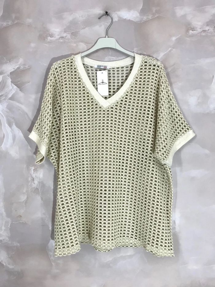 TEE Shirt maille brillante - photo numéro 4