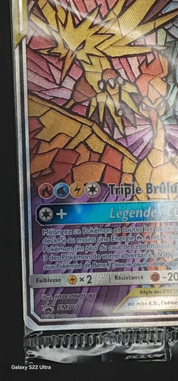 Pokemon - Sulfura, Electhor et Artikodin SM210 Scéllé - Promo Destinées Occultes - photo numéro 5