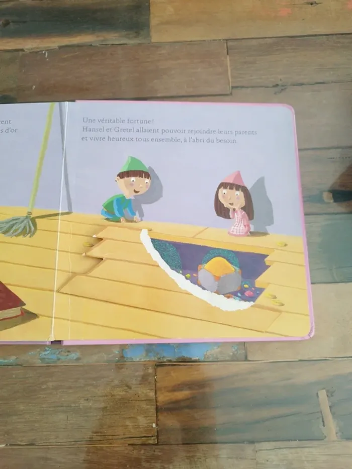 Livre à toucher Hansel et Gretel - photo numéro 3