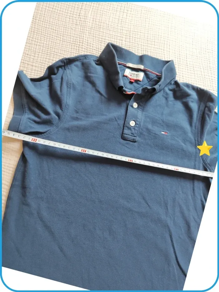 Polo bleu marine/ tommy jeans/ S - photo numéro 4