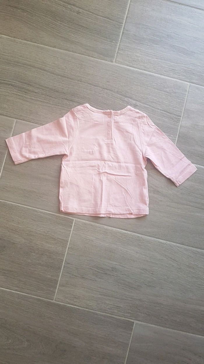 T-shirt 3 mois TAO poche argentée - photo numéro 2