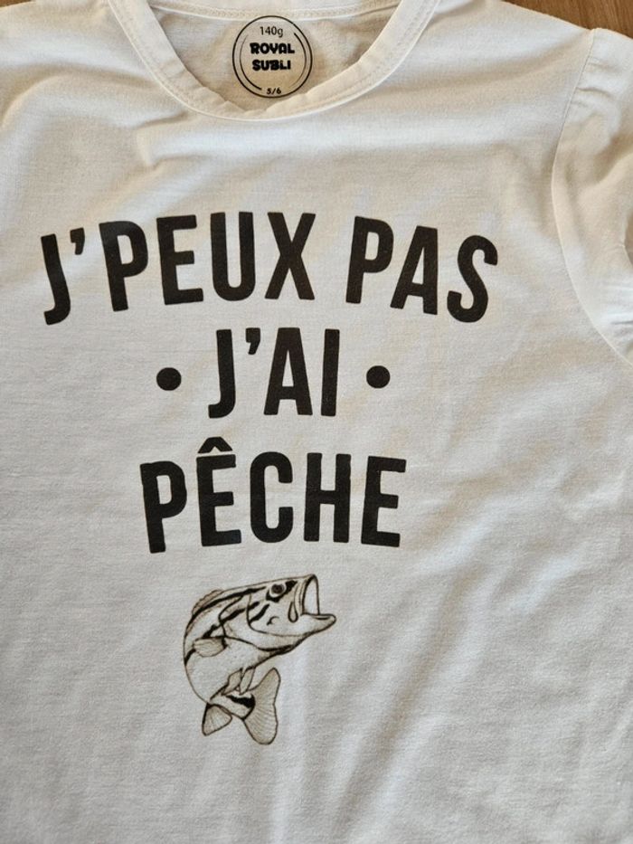 tee shirt 5/6ans - photo numéro 2
