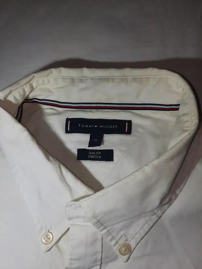 Chemise blanche tommy hilfiger - photo numéro 5