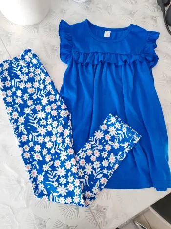Ensemble legging + haut long 9 ans
