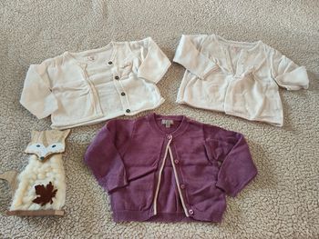 Lot de 3 vestes 6 mois