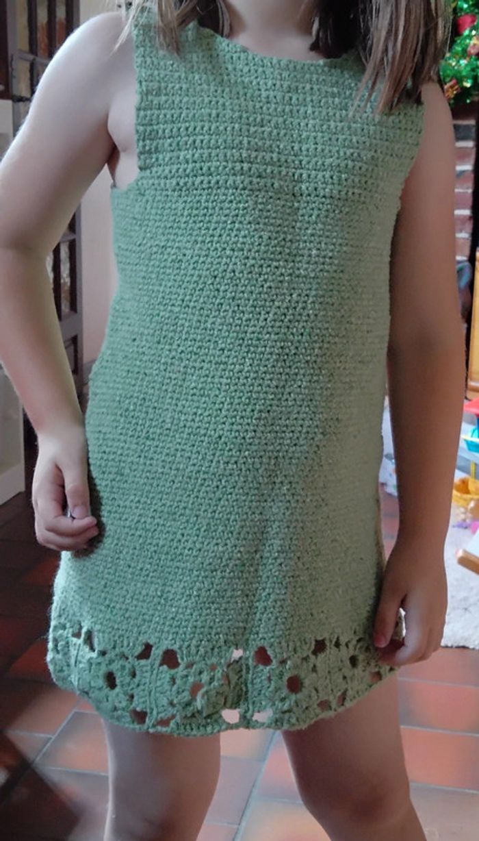 Robe tricotée 5 ans