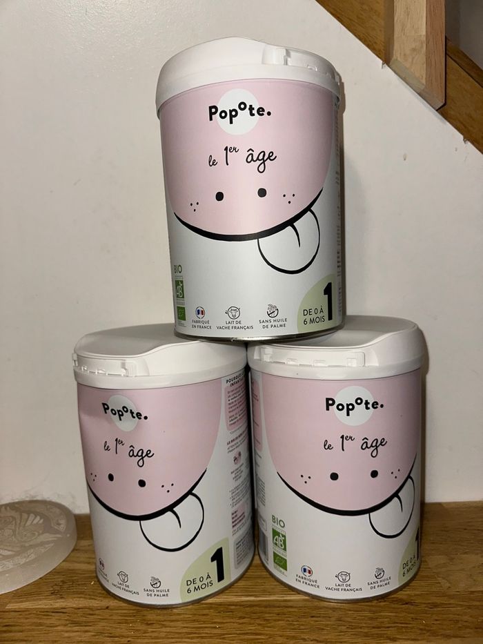 Lait infantile Popote 1er âge