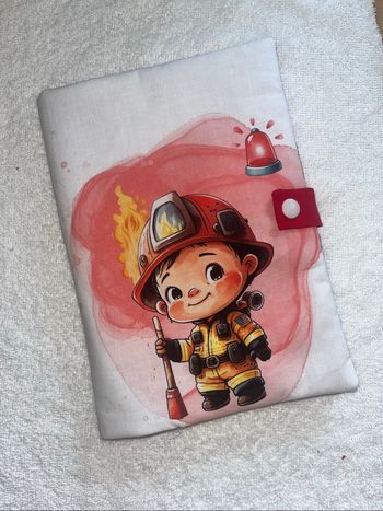 Protège carnet de santé pompier