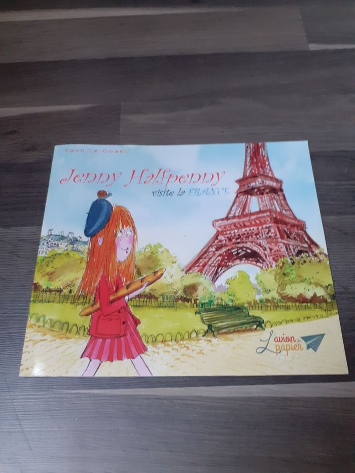Livre Jenny Halfpenny visite la France
