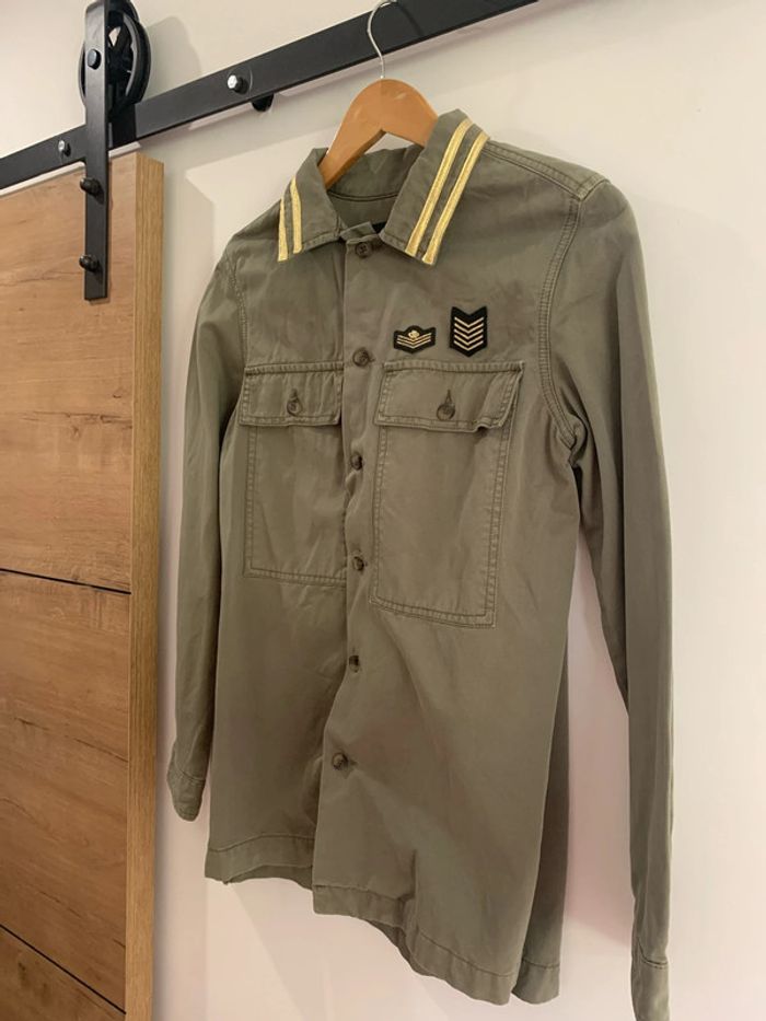 Veste Etam style militaire