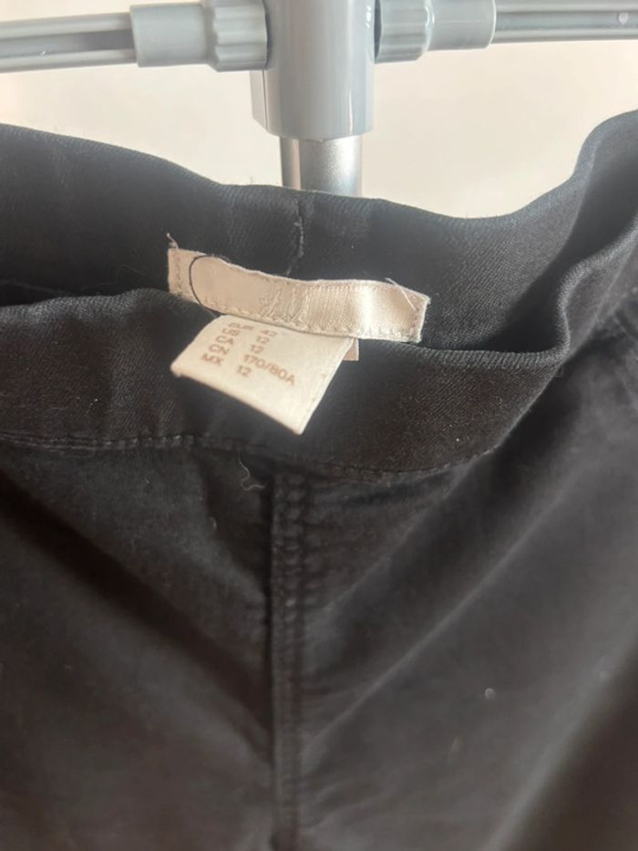 Jeans noir H&M taille 38 coupe slim - photo numéro 6