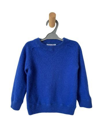 Pull bleu roi 100% cachemire - Monoprix Kids 2 ans