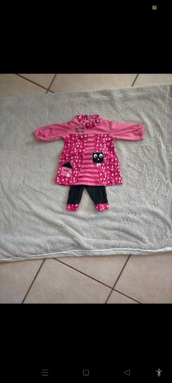 Ensemble fille 3 mois