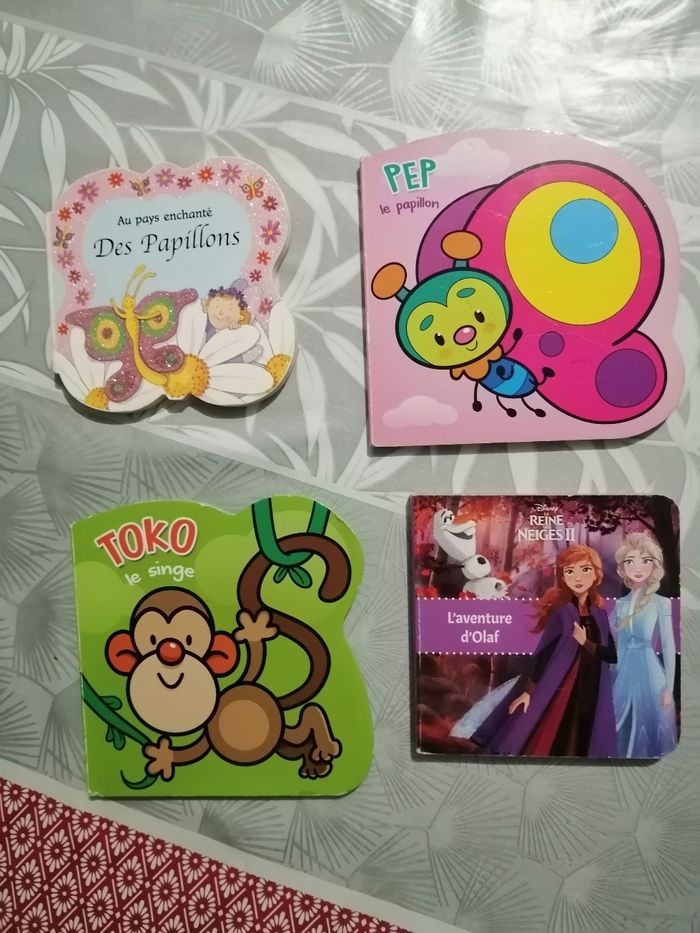 Lot de 4 livres enfants