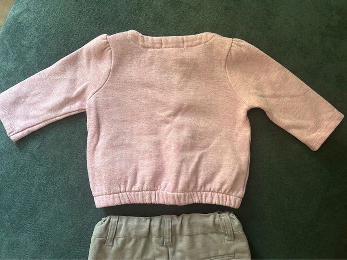 Ensemble short et gilet r mini 6 mois - photo numéro 7