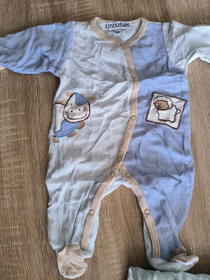 Lot pyjamas velours - photo numéro 5