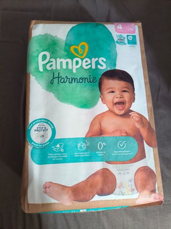 Pampers Harmonie Taille 4 – 9/14 kg – Neuf – Couches bébé
