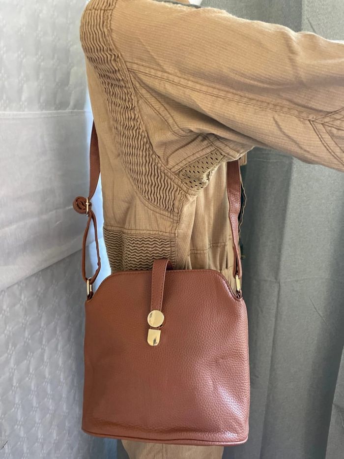 Sac à main marron - comme neuf - photo numéro 2