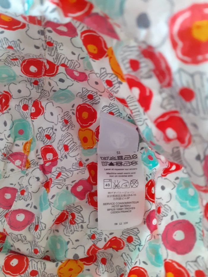 Bob ou chapeau fille multicolore fleuri - photo numéro 3