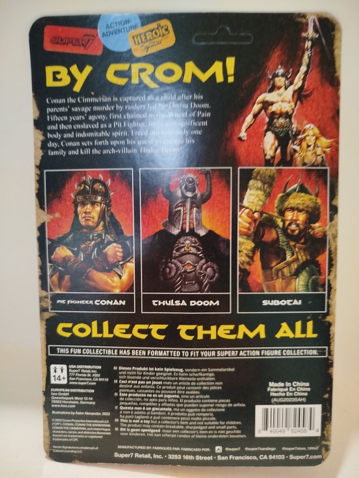 Figurine ReAction Pit fighter Conan - photo numéro 7