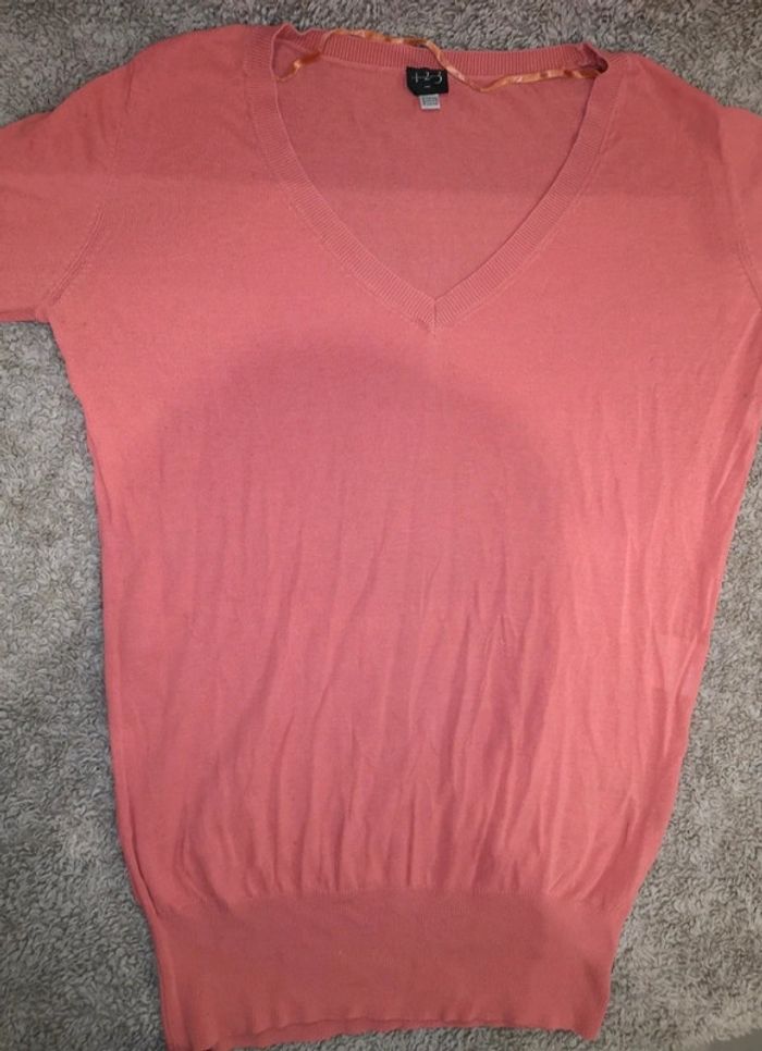 Pull femme col v - photo numéro 4