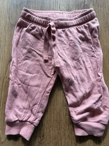 Pantalon rose H&M 3 mois  avec cordon de serrage