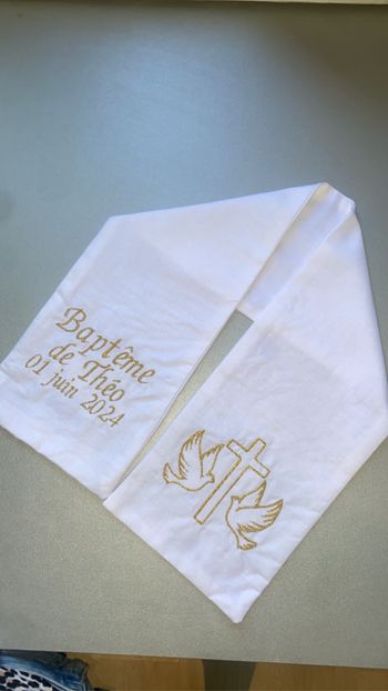 Étole de baptême