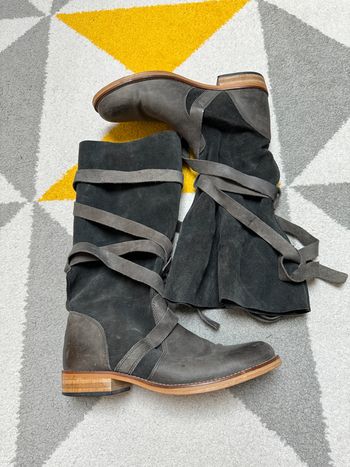 Bottes en cuir Requins Taille 39