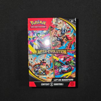 Bundle de 6 Boosters Pokémon Me01 Méga Évolution