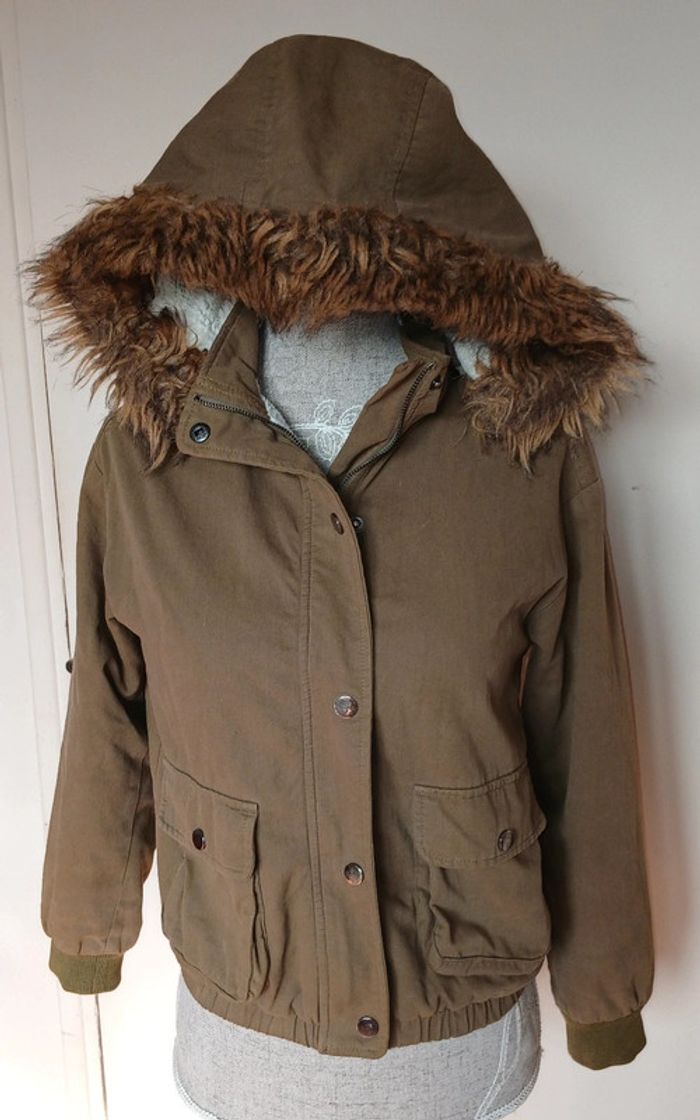 Manteau Kaki Shein