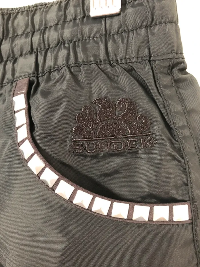 Short de bain noir à clou femme Sundek taille M - photo numéro 4