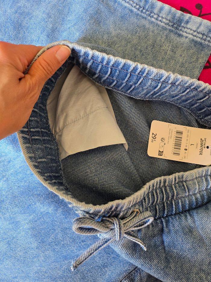 Pantalon large neuf jennyfer taille L - photo numéro 5