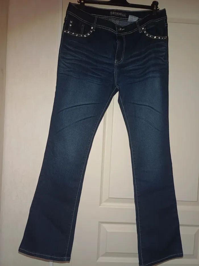Jeans évasés Vintage Seyoo