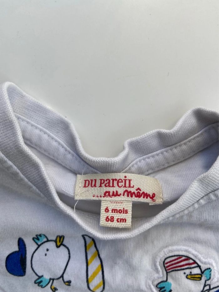 T-shirt été 6 mois - photo numéro 2