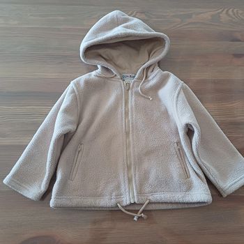Veste polaire beige